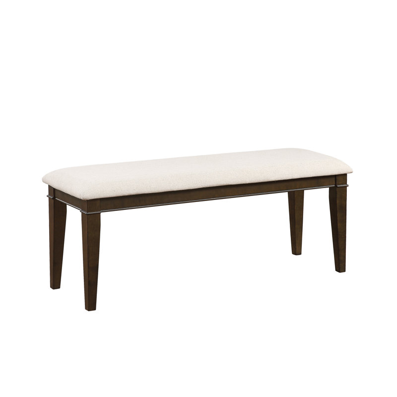 Hagood Cotton Upholstered Bench