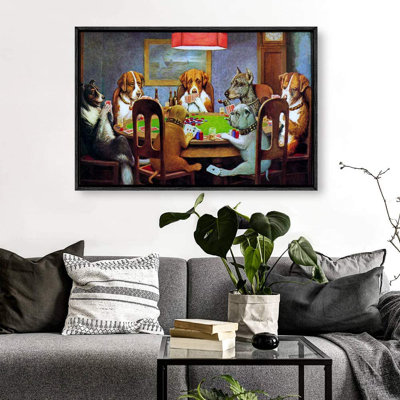 " Dogs Playing Poker "