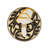 Glass Beads Round Placemat-61646756