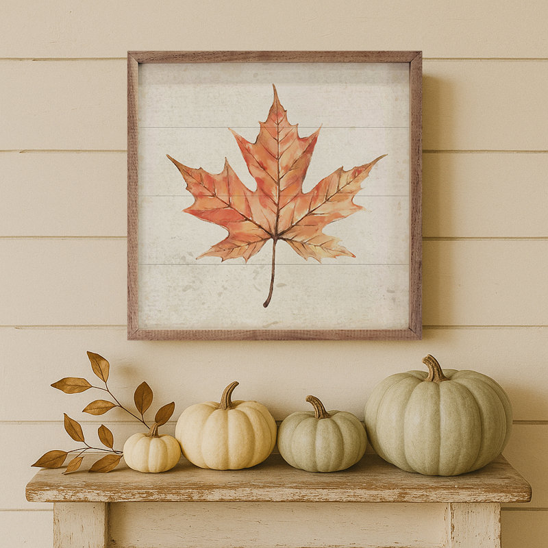 Maple Leaf, 24" H x 24" W