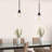Concow 2 - Light Dimmable Black Kitchen Island Pendant-382921371