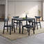 Ensemble de 4 chaises d'appoint modernes à finition contemporaine