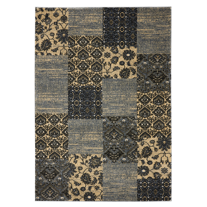 Veronica Geometric 120cm X 170cm Area Rug