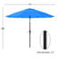 Table de salle à manger pour 6 personnes avec coussins et parasol Weston-90563745