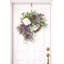 Couronne florale artificielle 28 po