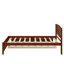 Lit plateforme simple en bois avec lit gigogne-936790340