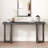 U_STYLE Geometric Design Console Table With Solid Pine Legs,Suitable For Entryway, Hallway, Living Room, Bedroom-133067447