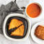 Micro Quickcrisp Nordic Ware Square avec couvercle