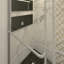Porte de douche coulissante en chrome l 50 à 54 po x H 70 po, porte de douche en verre semi-sans cadre