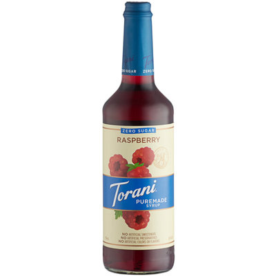 Torani Puremade Zero Sugar Raspberry Flavouring Syrup 750 mL Extra Leadtime WS-880602884