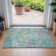Machine Washable Indoor/Outdoor Brathwaite ACN2166 Abstract Rug