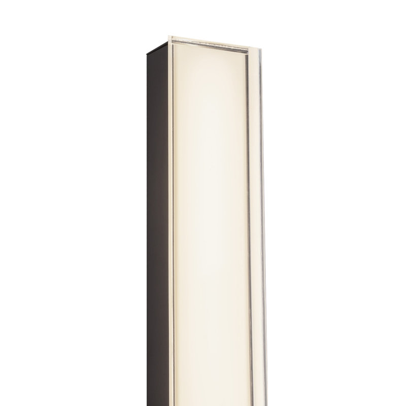 Luminaire mural / pour meuble-lavabo à DEL 15 po Garland, Matte Black