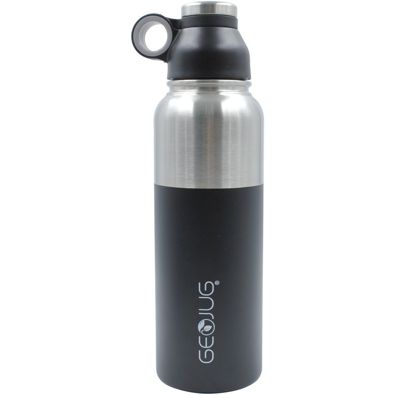 Stainless Steel Travel Mug, Black