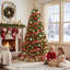 Arbre de Noël vert avec lumières-1575742210