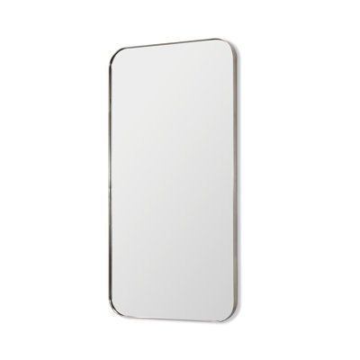 Aalina Metal Flat Wall Mirror