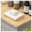 Meuble-poubelle de cuisine HOMCOM sur pied avec tiroir et système anti-basculement, en MDF gris.-136025069