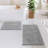 Yasmen Super Soft Absorbent Chenille Bath Rug Set with Non-Slip Backing-11004178