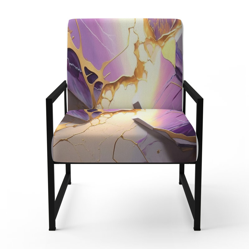 Fauteuil d'appoint Crofford, Noir, noir, noir, noir