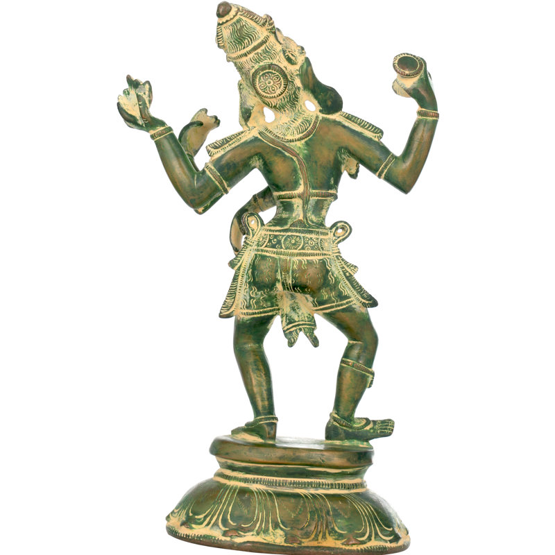 Statue Shiva dansante, Chola vert