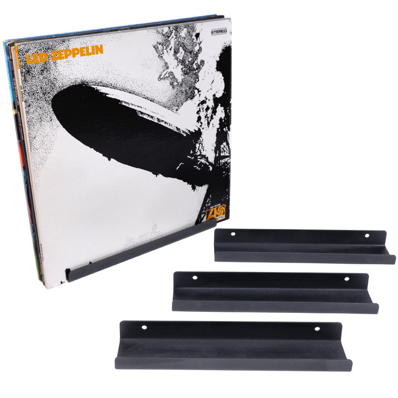 Metal 2.4'' H Media Shelves