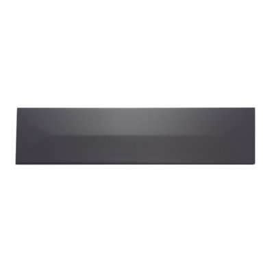 Estasi Silver 3 in. x 12 in. Matte Ceramic (6.06 sq. ft./Case)