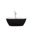 Neill 1500mm x 750mm Freestanding Soaking Acrylic Bathtub-473974624