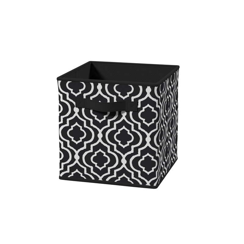 Cubeicals Fabric Storage Bin, Black