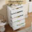 47" Tall  Fluted 5 Drawer Dresser For Bedroom, Deep Drawers-764559162