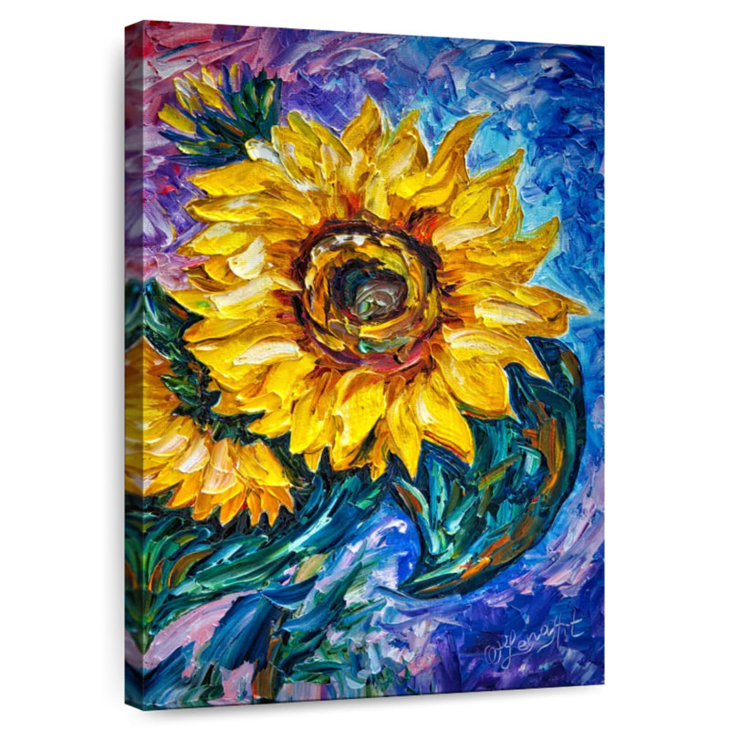 Harnek That Sunflower, H 24 po x l 16 po