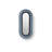 Lens Oval Wall Light - DIMTRIAC LED - Matte Black - Wood Veneer - Sea Blue Shade-53918865-53918877-53918881