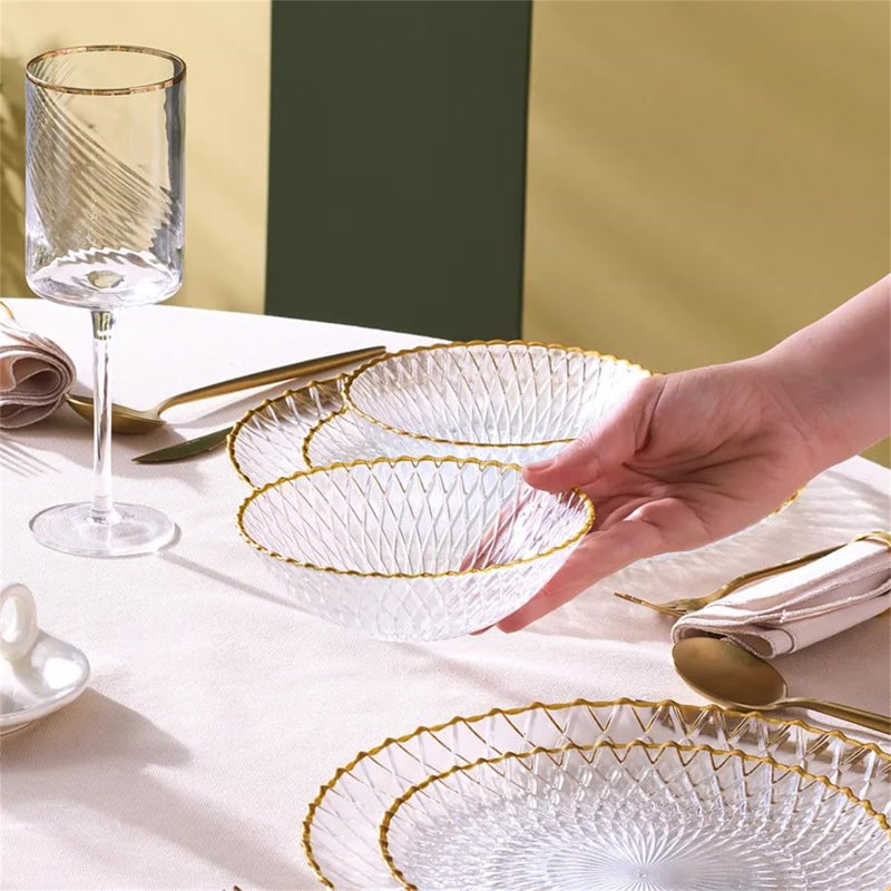 Bigyan Piece Porcelain China Dinnerware Set - Service for 6