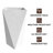Yarisma Geometric Fiberstone MGO Clay Planter Mid-Century Modern Tall Tapered Indoor/Outdoor Plant Pot-43284780-43284819