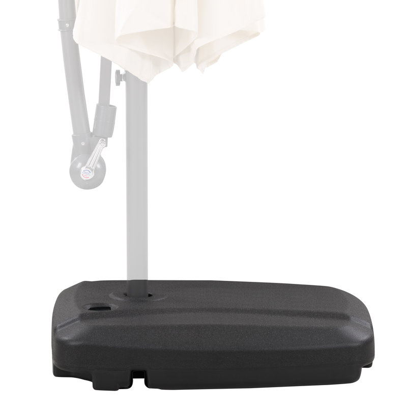 Base de parasol autoportante en plastique Brendon