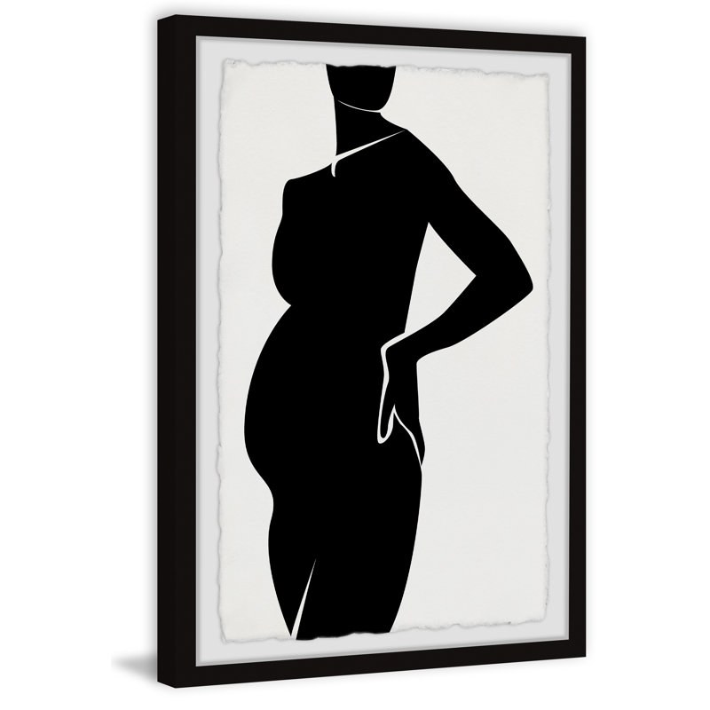 The First Trimester - Single Picture Frame Print, 45cm H x 38cm W x 3.81cm D