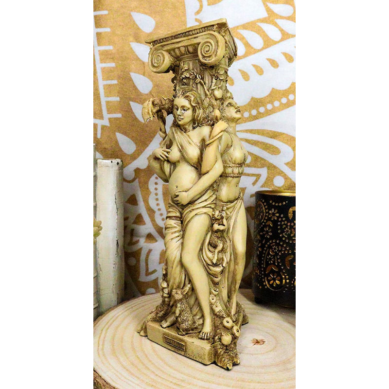 10'' H Resin Tabletop Votive Holder