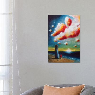 The World Through Their Eyes by Moonlight Art Parlour - Painting on Canvas