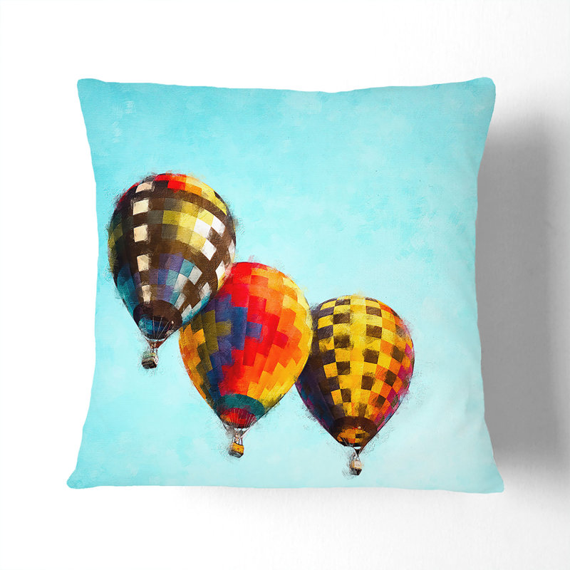 Square Throw Cushion, 40cm H x 40cm W x 15cm D