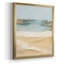 Toile encadrée de qualité supérieure Tranquil Beach II - prête à être accrochée-1606561638-1606561639