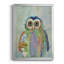 Fantastic Florals Owl, reproduction encadrée de qualité supérieure - prête à être accrochée-88285502-88285506