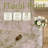 Linen Blend Semi Sheer Floral Patterned Rod Pocket Curtain Pair-1377680412