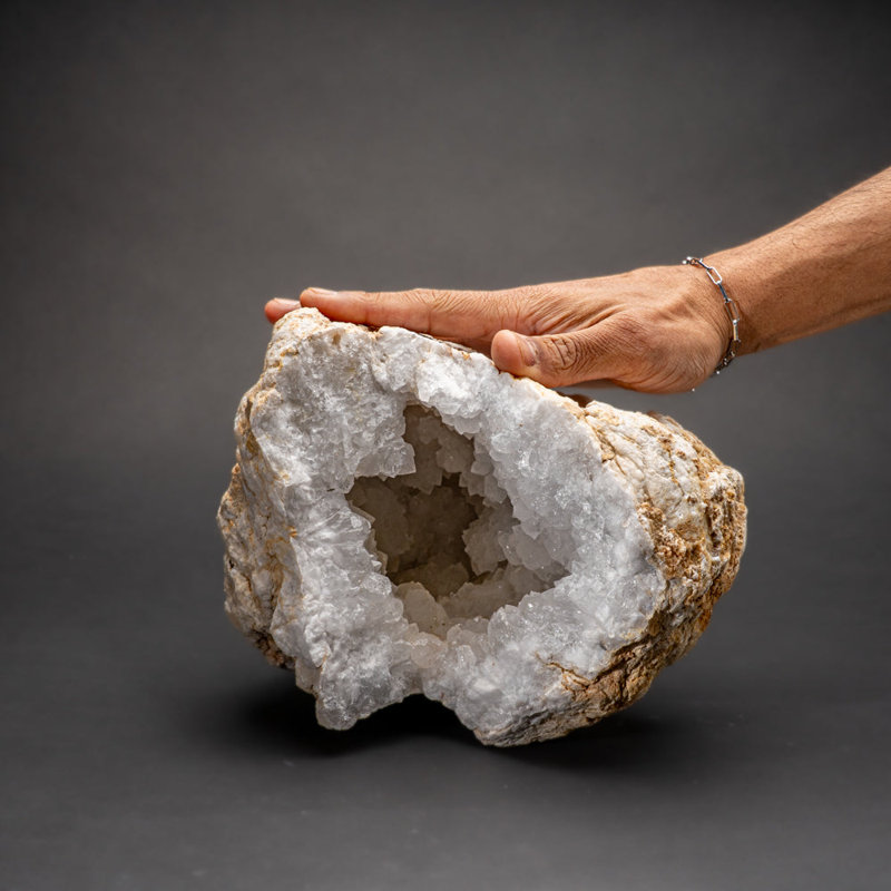 Genuine Calcite Geode From Morocco (15 Lbs)