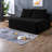 Compression Sectionals, Black Corduroy Foam Spring, Modern Portable Home Sofa