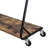 Arnit 33.46'' Metal Rolling Industrial Pipe Clothing Rack