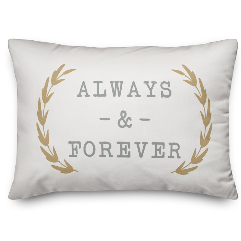 Coussin Always and Forever, Pas de bourre