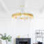 Lustre moderne à DEL - Éclairage à intensité variable intégré pour la salle à manger, la chambre à coucher ou le vestibule-551729028-661441174