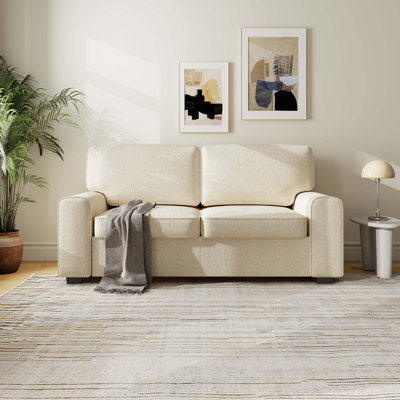 Canapé moderne en chenille avec siège profond