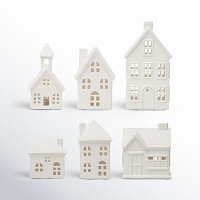 Porcelain Tabletop Christmas Village