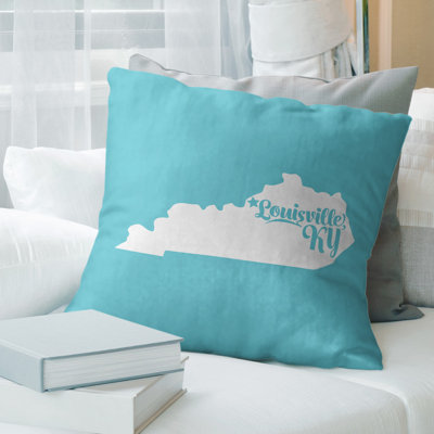 Kentucky Throw Pillow
