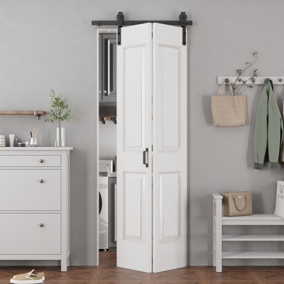 Porte de grange pliante intérieure 84 plis 84H 4