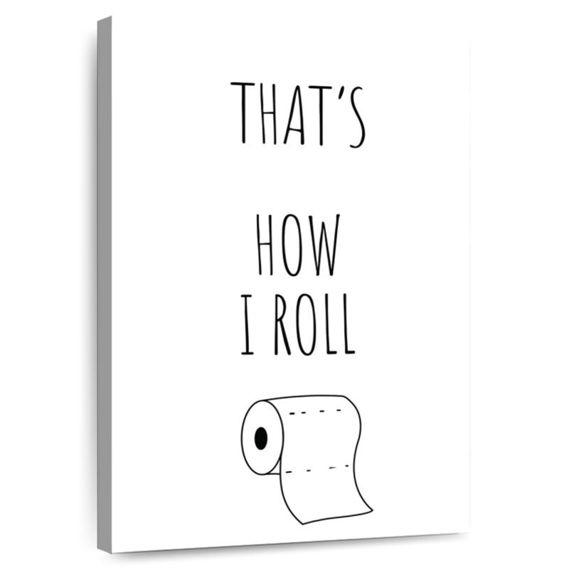 Tergel How I Roll Pun, H 24 po x l 16 po